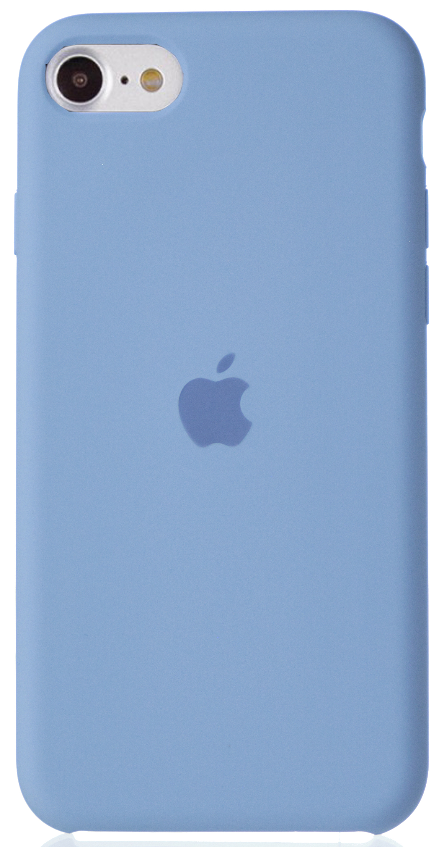 Чехол Silicone Case для iPhone SE 2020 светло-голубой в Тюмени